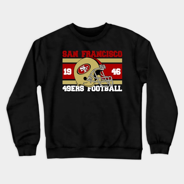 49ers football Crewneck Sweatshirt by BandarTogel05